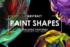 Abstract Paint Shapes Product Image 1