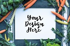 Vegetable mockup Product Image 1