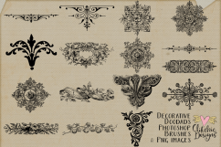 Decorative Photoshop Brushes - Vintage Decorative Clipart Product Image 2