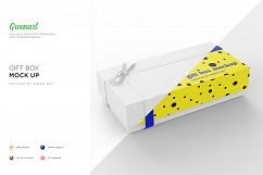 Large Carton Gift Box Mockup Product Image 6