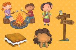 Going Camping Clip Art Collection Product Image 2