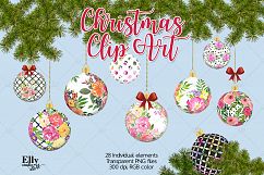 Christmas Clip Art - Christmas balls Product Image 6