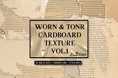 Worn &amp; Torn Cardboard Texture Vol. 1 Product Image 1