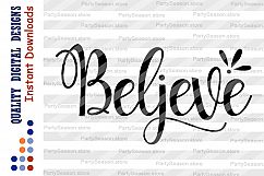 Believe svg file Religious svg cut file Faith Svg Christian Product Image 2