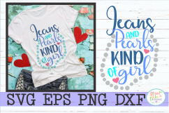 Jeans and Pearls Kind of Girl Product Image 1