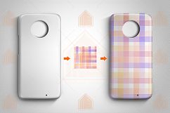 MOTO X4 3D Case Design Mockup Back View Product Image 2