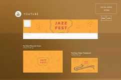 Jazz Music Jazz Festival Design Templates Bundle Product Image 13