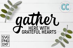 Gather Here With Grateful Hearts Product Image 1