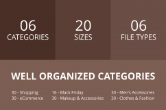 166 Shopping Flat Greyscale Icons Product Image 3