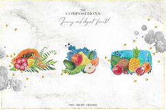 Tropical Watercolor Set Product Image 3
