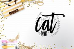 Cat Dad SVG Product Image 1