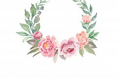 Loose Watercolor Roses &amp; Peonies Product Image 2