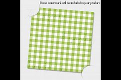 24 Seamless Greenery Plaid Digital Papers, Tartan, Gingham Product Image 6