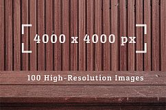100 Realistic Shelves on Wall. Set 1 Product Image 2