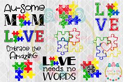 Autism Design Bundle - SVG DXF PNG Product Image 1