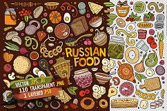 Russian Food Objects &amp; Symbols Set Product Image 2