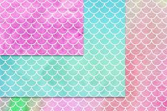 Watercolor Mermaid Patterns - Pack #2 Product Image 2
