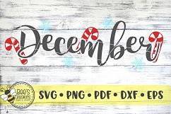 December SVG Product Image 1