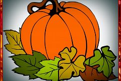 Fall/ Autumn SVG PNG EPS DXF JPEG Files Product Image 7