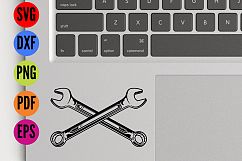 Spanners SVG Cutting File  Product Image 4