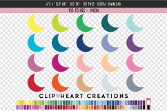 Moon Clip Art - 100 Clip Art Graphics Product Image 1