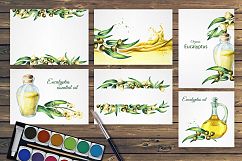 Eucalyptus. Watercolor collection Product Image 5