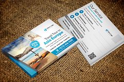 Holiday Travel Postcard &amp; Rack card DL Flyer Product Image 8