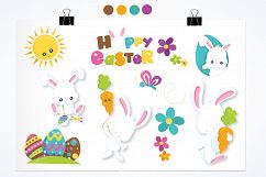 Easter Bunny graphics and illustrations Product Image 2