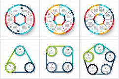Geometric infographic templates Product Image 2