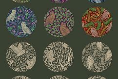 Owls &amp; Floral patterns Product Image 2