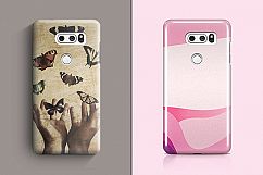 LG V30 3d Case Mockup Back View Product Image 2