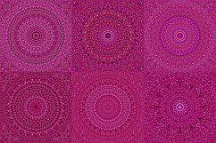 12 Pink Mandala Seamless Patterns - AI, EPS, JPG 5000x5000 Product Image 3