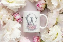 Mug Mockup- pink and white peonies Product Image 2