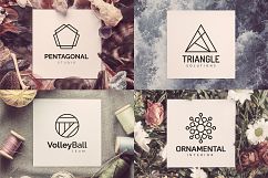 110 Geometric Logo Pack Product Image 8