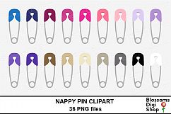 Nappy Pins Clipart Product Image 3