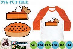 Pumpkin Pie SVG Cut File Product Image 1