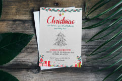 Christmas Invitation Cards Product Image 3