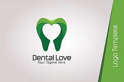 Dental Love Logo Template Product Image 4