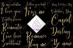 Valentines Day Word Art Clipart Product Image 1