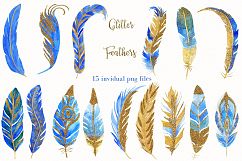 Watercolor Feather Collection Product Image 2