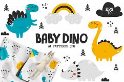 Baby Dinosaurs - Cute Characters Product Image 1