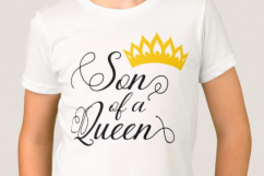 Queen and Prince SVG Sayings SVG Quotes SVG Mom SVG Product Image 2