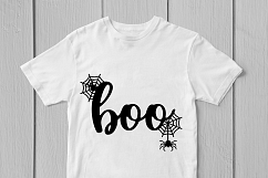 Boo - Halloween SVG EPS DXF PNG Cutting Files Product Image 2