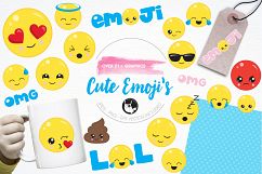 Cute emoji graphics and illustrations Product Image 1