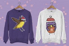 Funny Christmas Birds Product Image 2