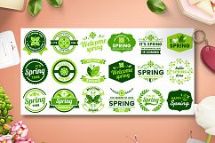 72 SPRING VINTAGE BADGE &amp; RIBBON Product Image 6