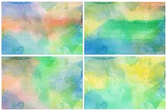 50 Watercolor Backgrounds  Product Image 8
