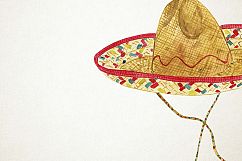Watercolor Fiesta Clipart, Cinco de Mayo Clipart Product Image 5