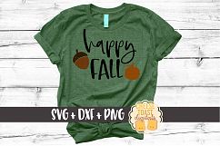 Happy Fall - Fall SVG File Product Image 1