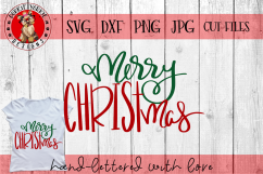 Merry Christmas Holly - Fun, Layer- SVG Cut File Product Image 2